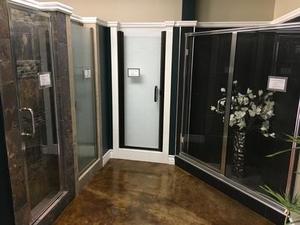 Showroom Framed and Semi Frameless Pivot Doors