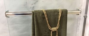 Clamp-on Towel Bar
