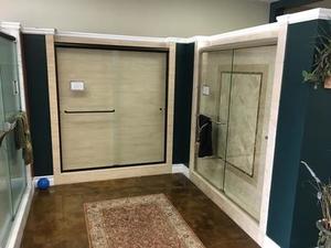 Showroom Framed and Semi Frameless Sliding Doors